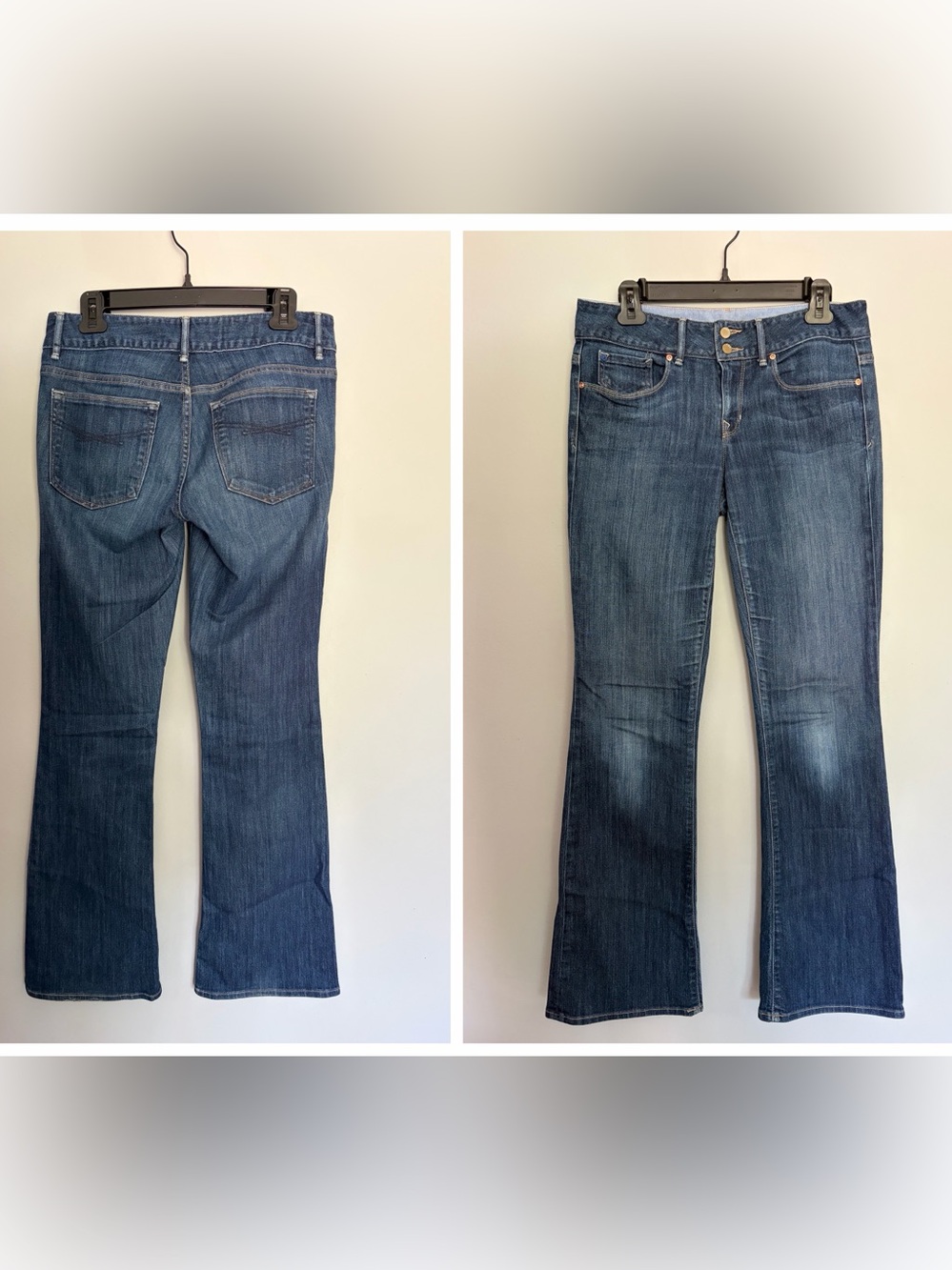 Gap 1969 Perfect Boot Jeans Women's Size 28/6R Dark Wash Low Rise Denim Bootcut